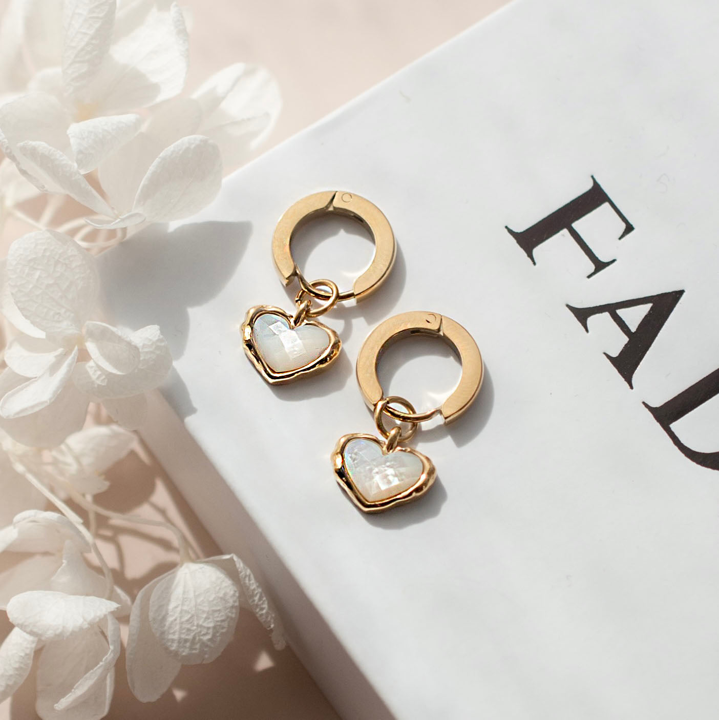 Gold Huggie Earrings