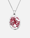 Irish Stallion Necklace - Red