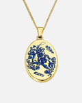 Irish Stallion Necklace - Blue