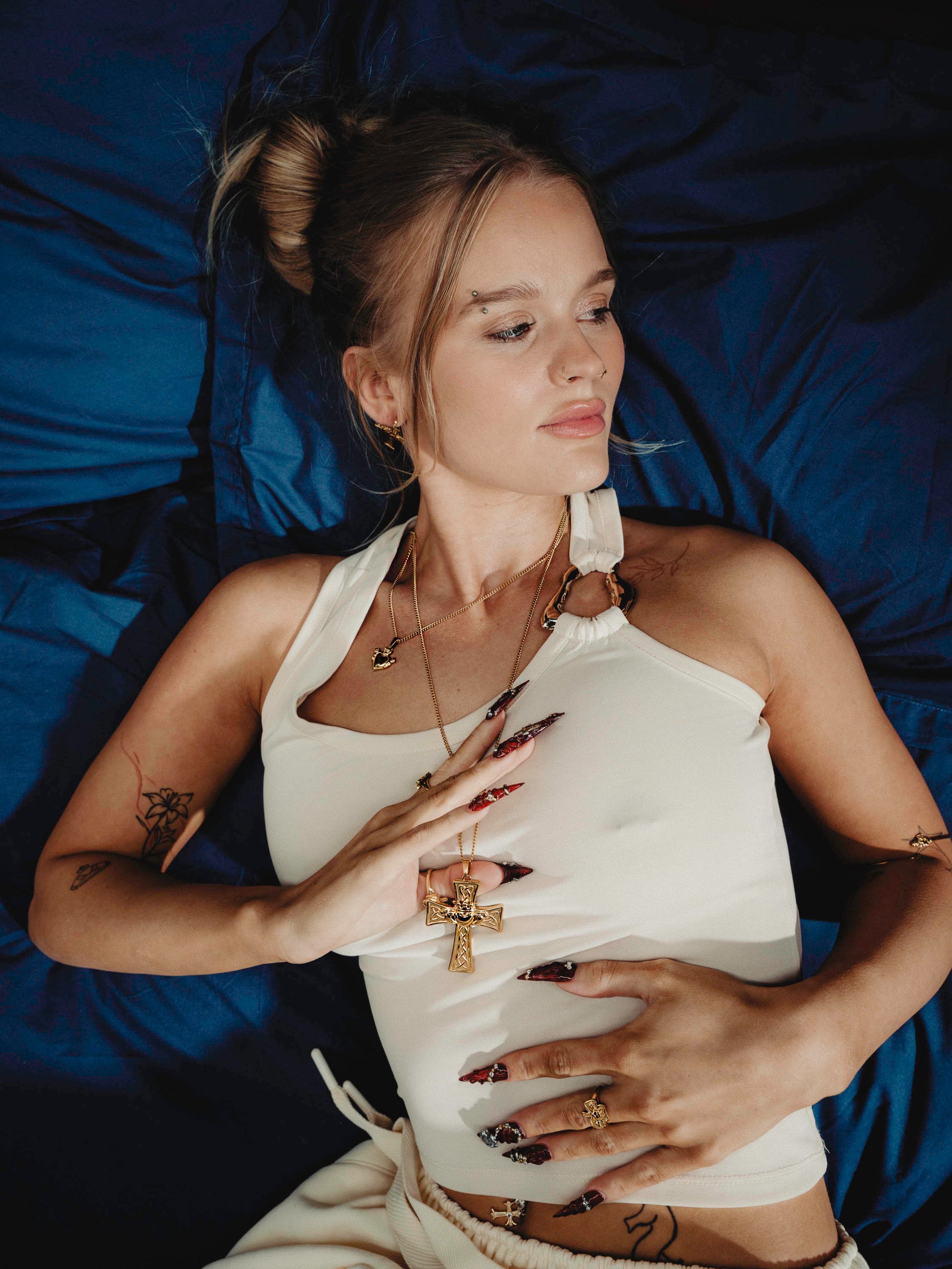 Cross Claddagh Necklace