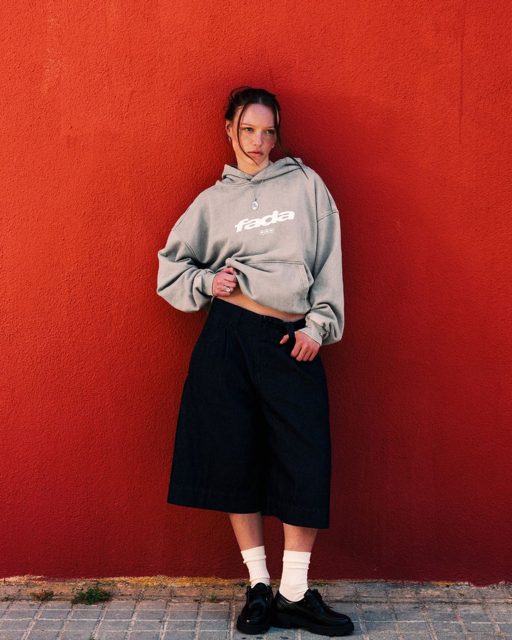 Stone Grey Hoodie