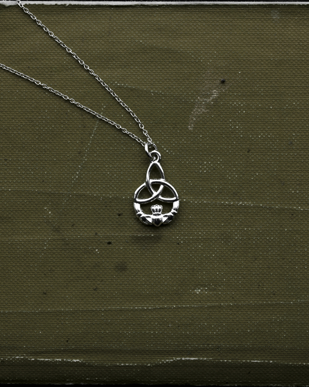 Trinity Claddagh Necklace