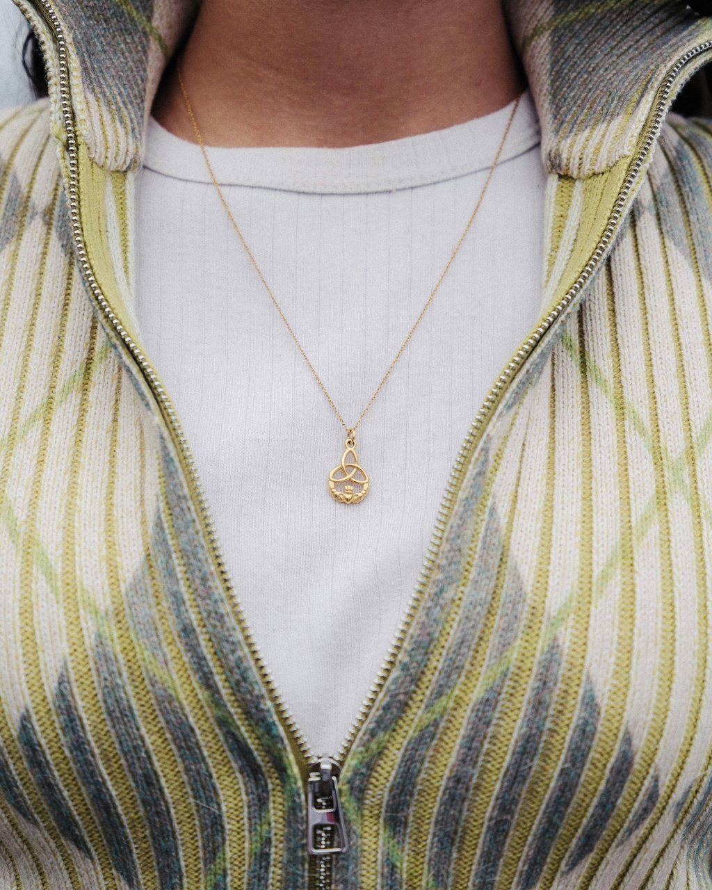 Trinity Claddagh Necklace