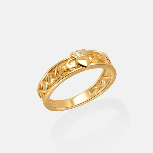 Celtic Claddagh Ring