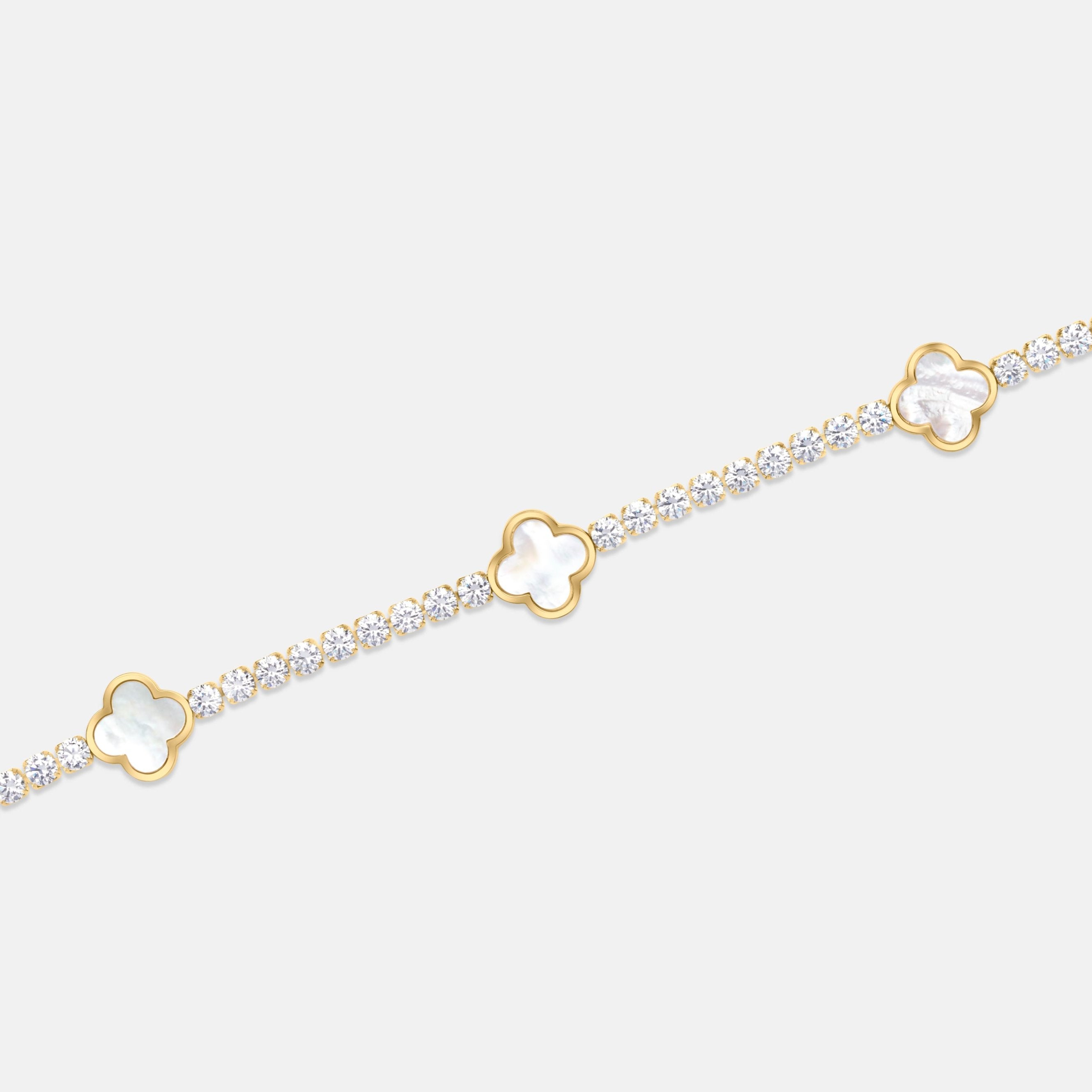 Tennis Clover Necklace