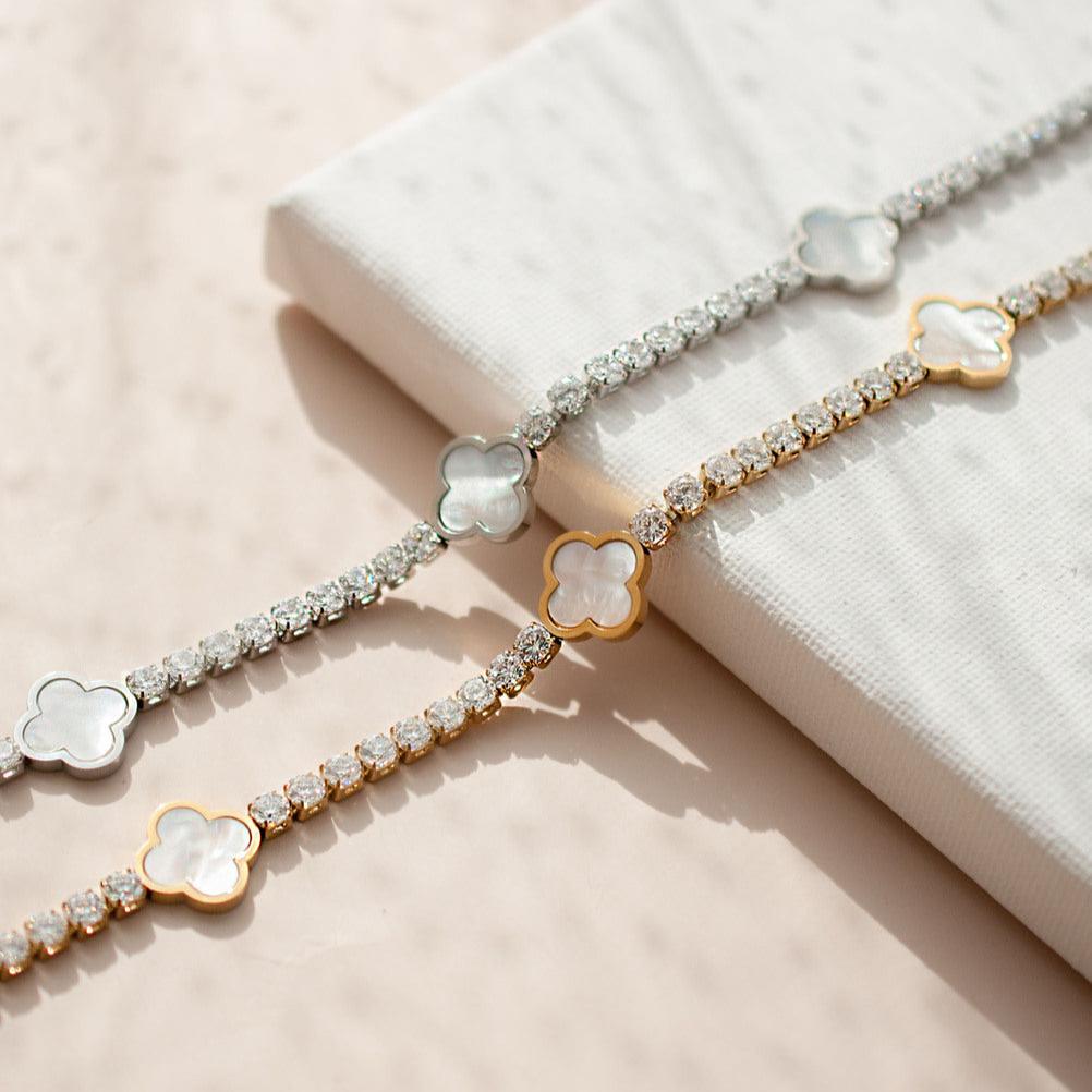 Diamond Clover Necklace