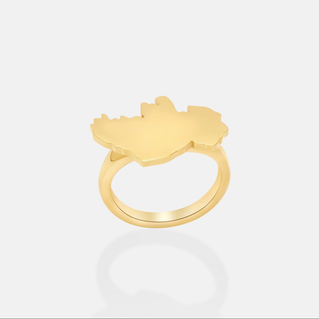 Ireland Map Ring