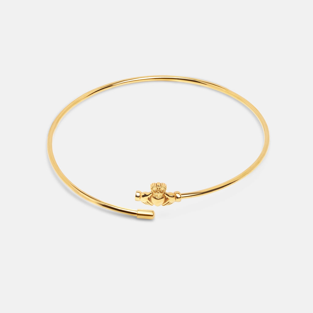 Claddagh Arm Bangle
