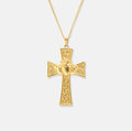 Cross Claddagh Necklace