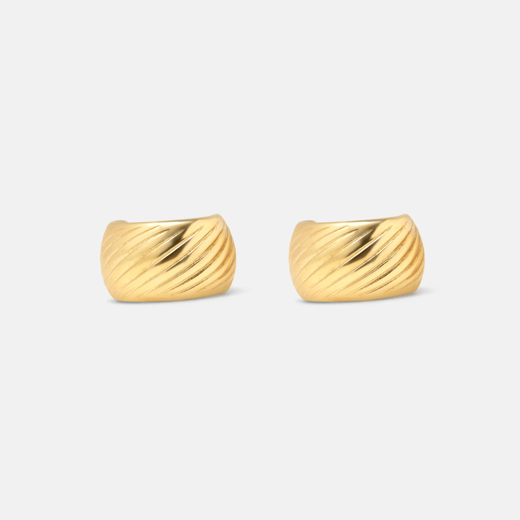 Gold Sonas earrings