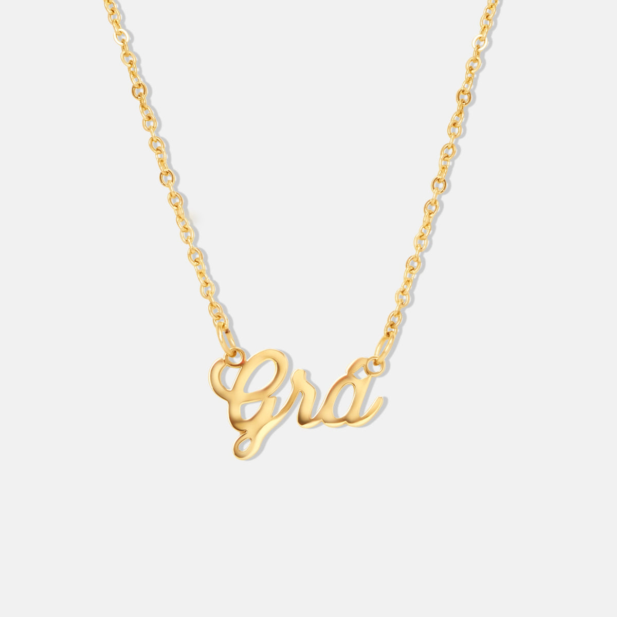 Fada's Thick Grá Choker Necklace