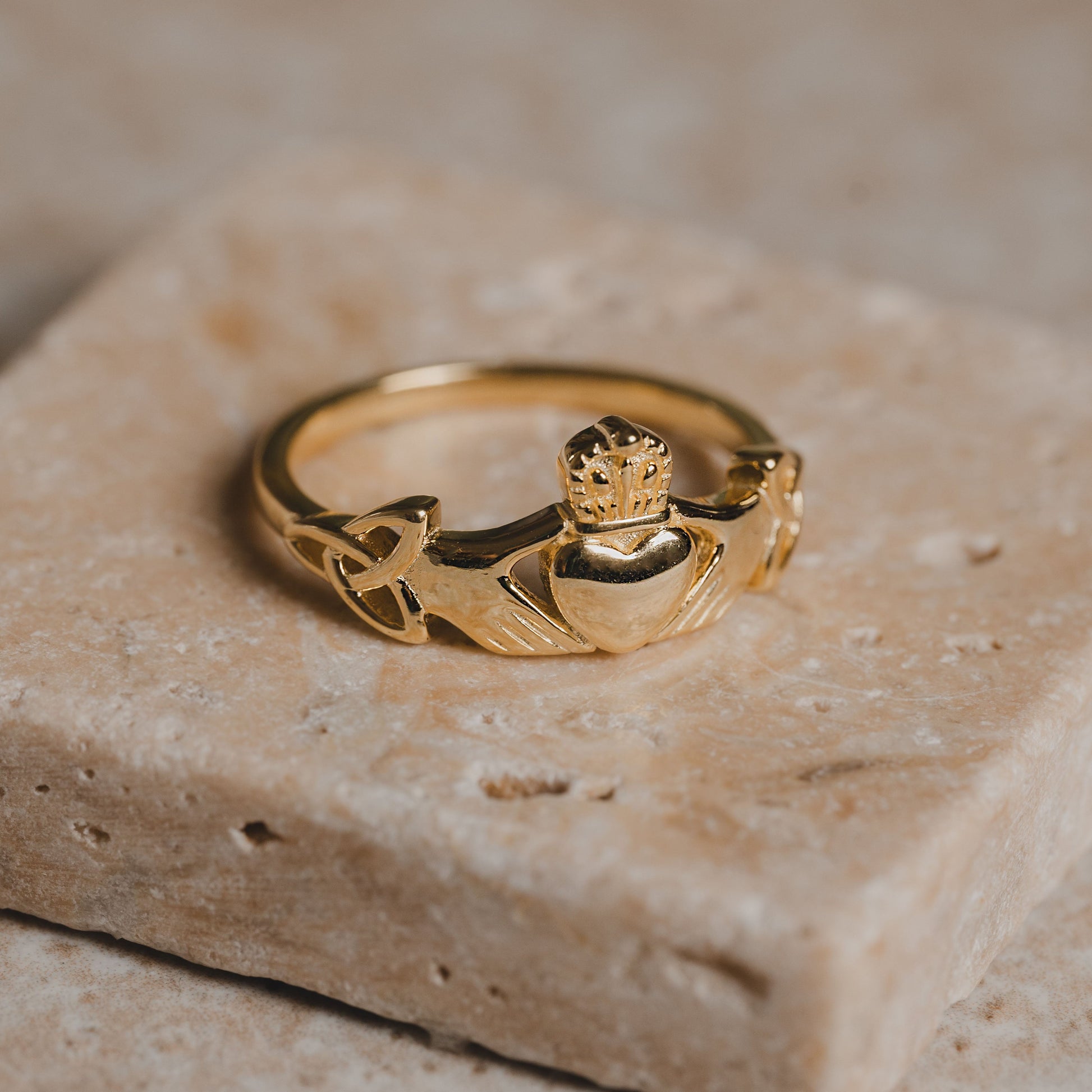 Gold Claddagh Ring