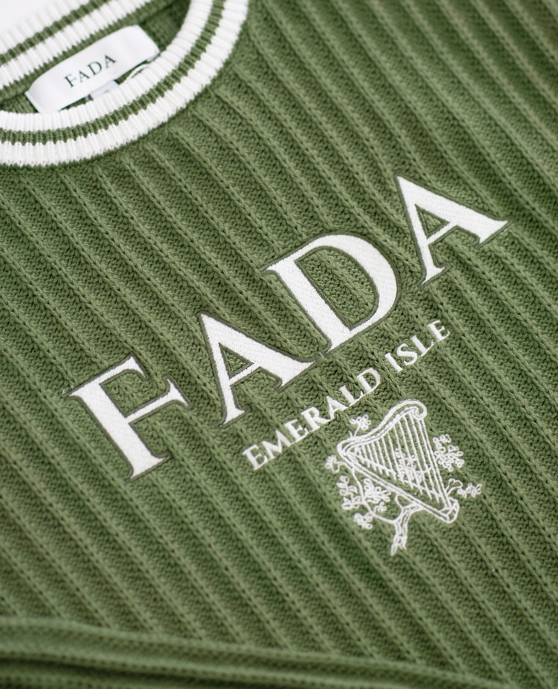Fada's Green Knit Sweater