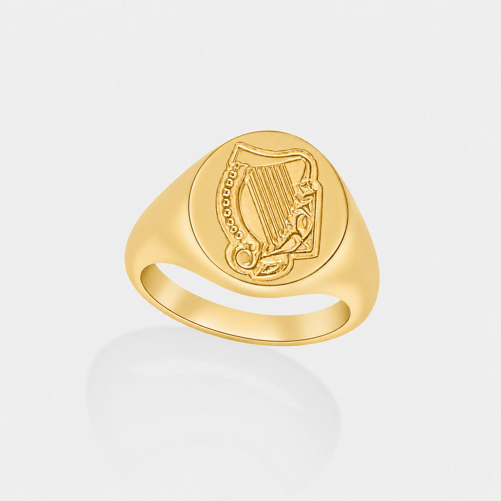 Harp Signet Ring