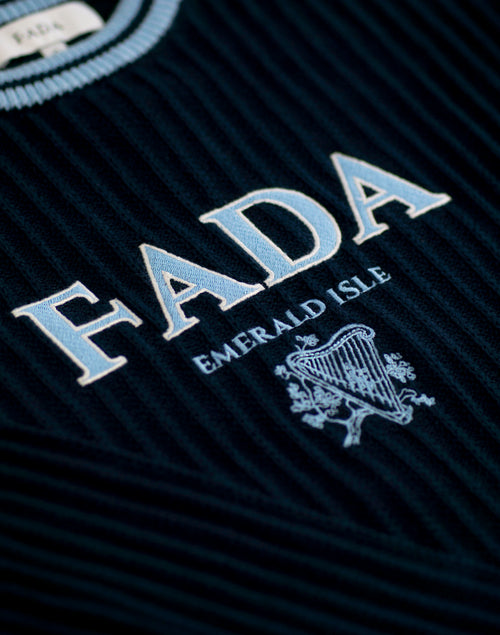Fada's Navy Knit Sweater