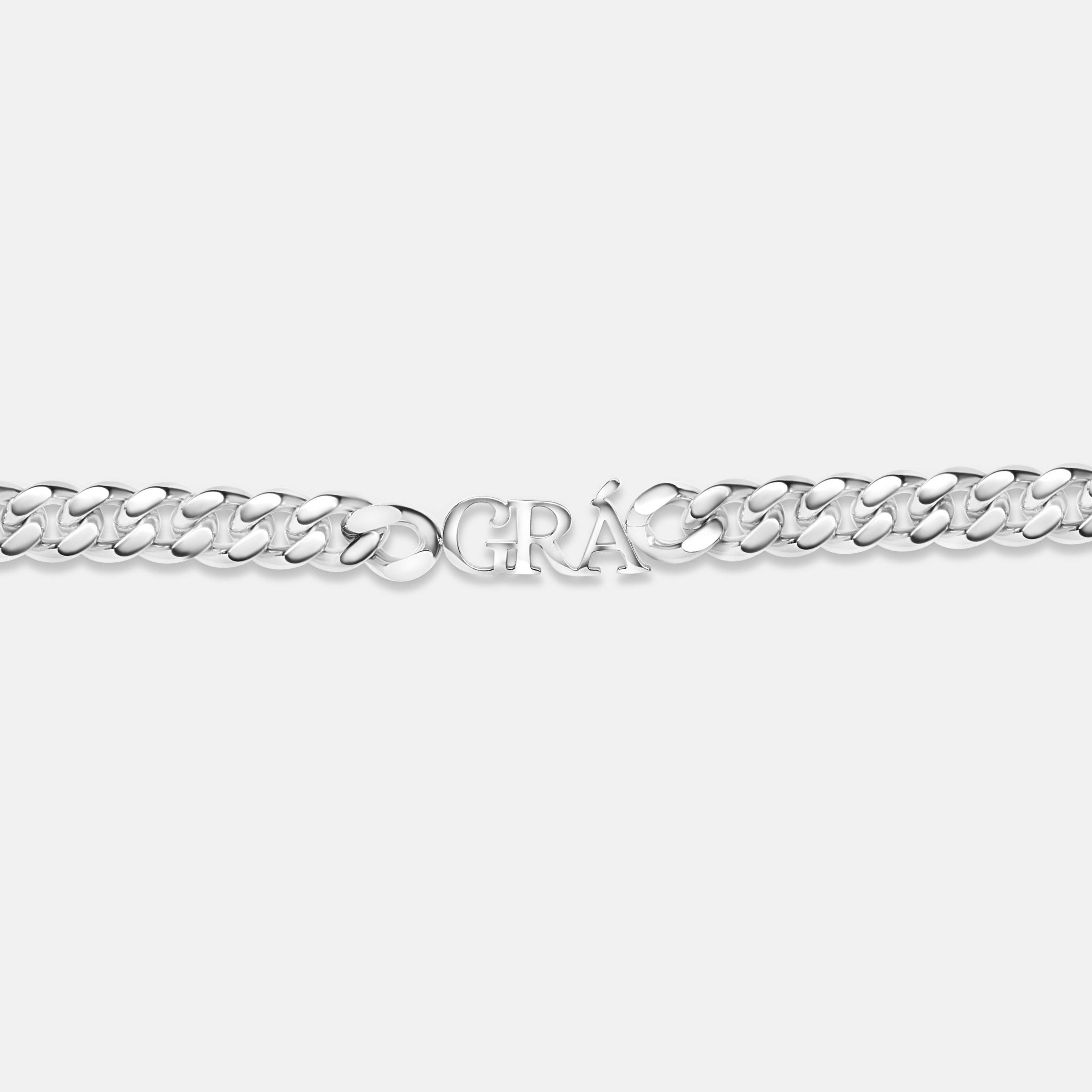 Thick Grá Choker Necklace