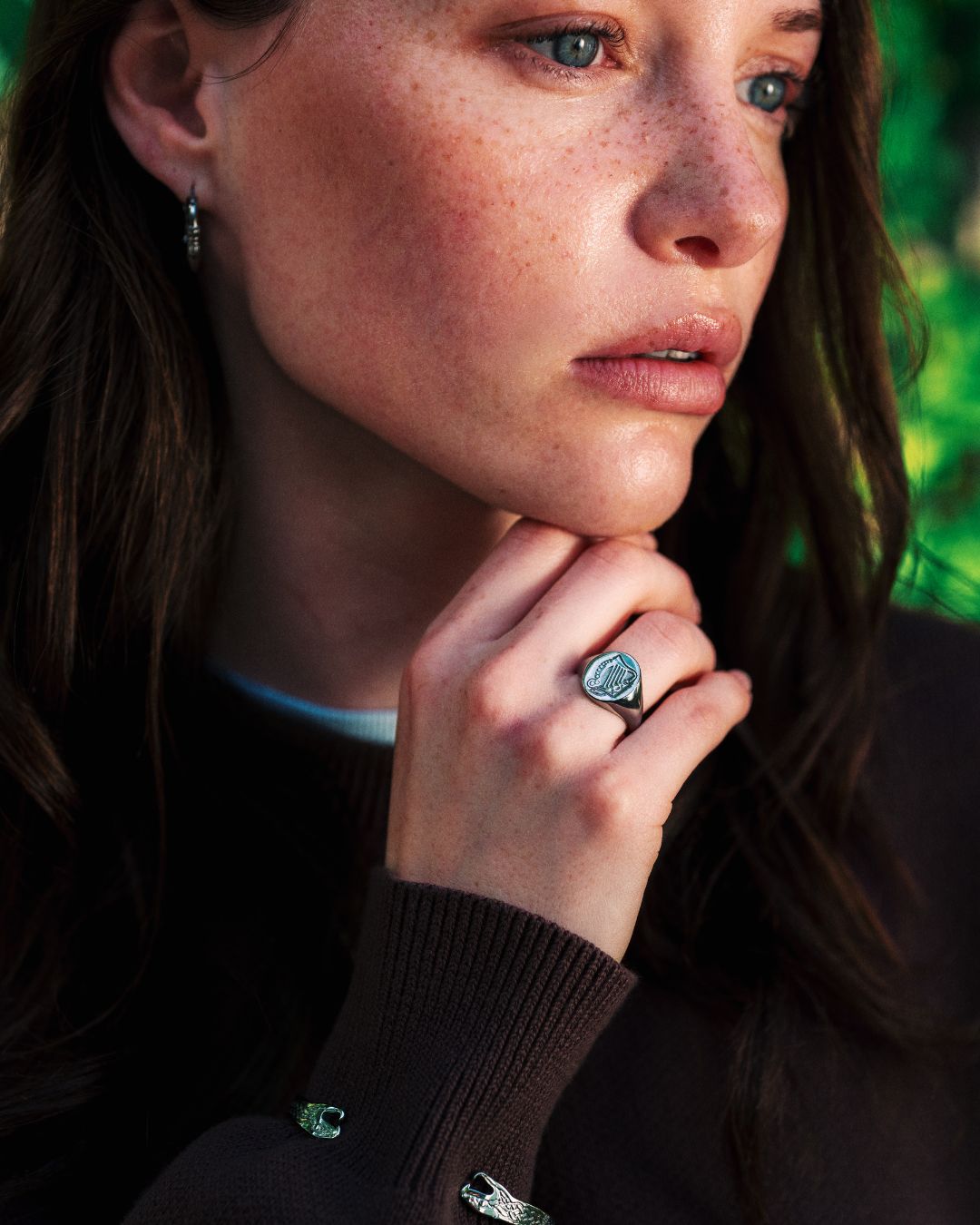 Harp Signet Ring