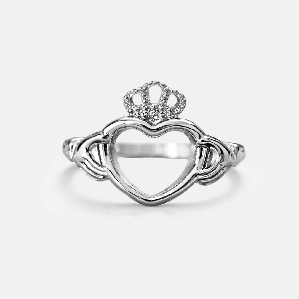 Heartless Claddagh Ring