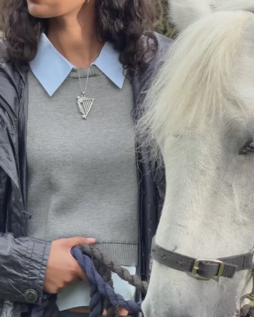 Harp of Erin Necklace